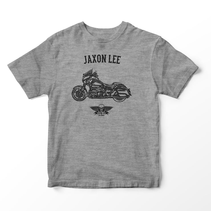 JL Basic Illustration for a BMW R18 Motorbike fan T-shirt