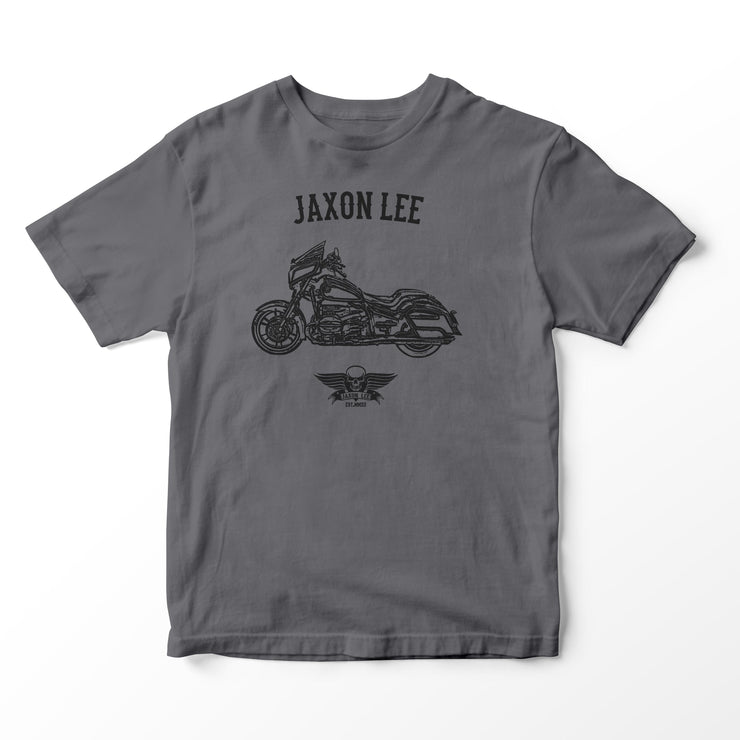 JL Basic Illustration for a BMW R18 Motorbike fan T-shirt