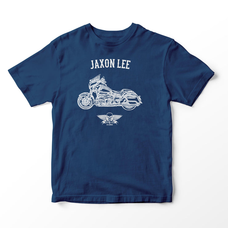 JL Basic Illustration for a BMW R18 Motorbike fan T-shirt