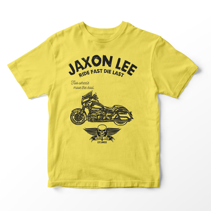 JL Ride Illustration for a BMW R18 Motorbike fan T-shirt