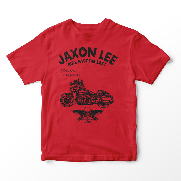 JL Ride Illustration for a BMW R18 Motorbike fan T-shirt