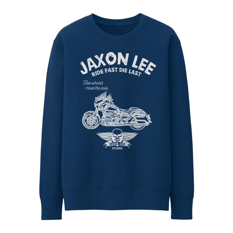 JL Ride Illustration for a BMW R18 Motorbike fan Jumper