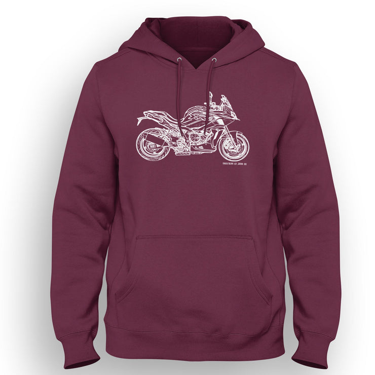 JL Illustration For A BMW S1000XR 2021 Motorbike Fan Hoodie