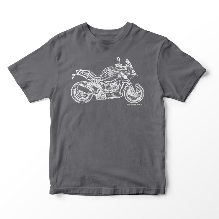 JL Illustration For A BMW S1000XR 2021 Motorbike Fan T-shirt