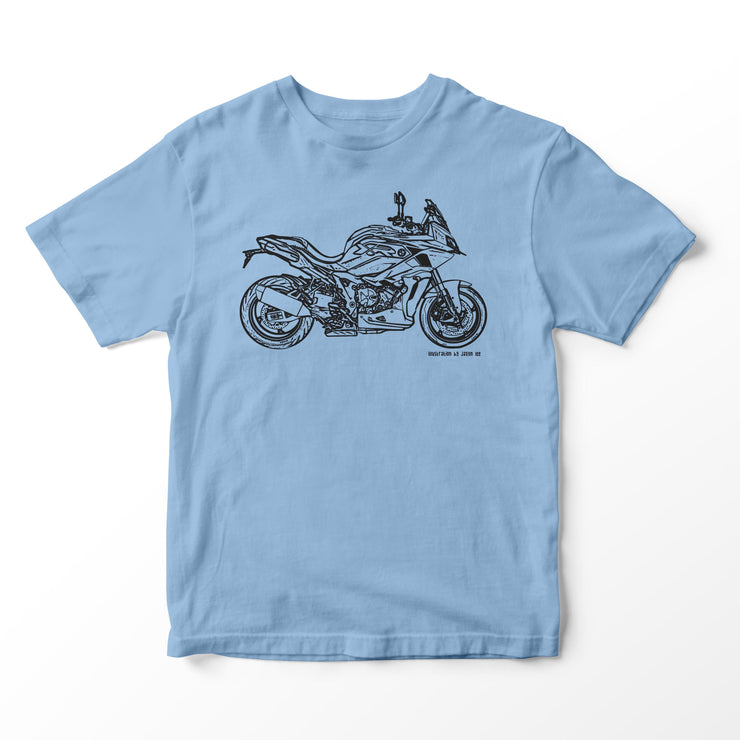 JL Illustration For A BMW S1000XR 2021 Motorbike Fan T-shirt