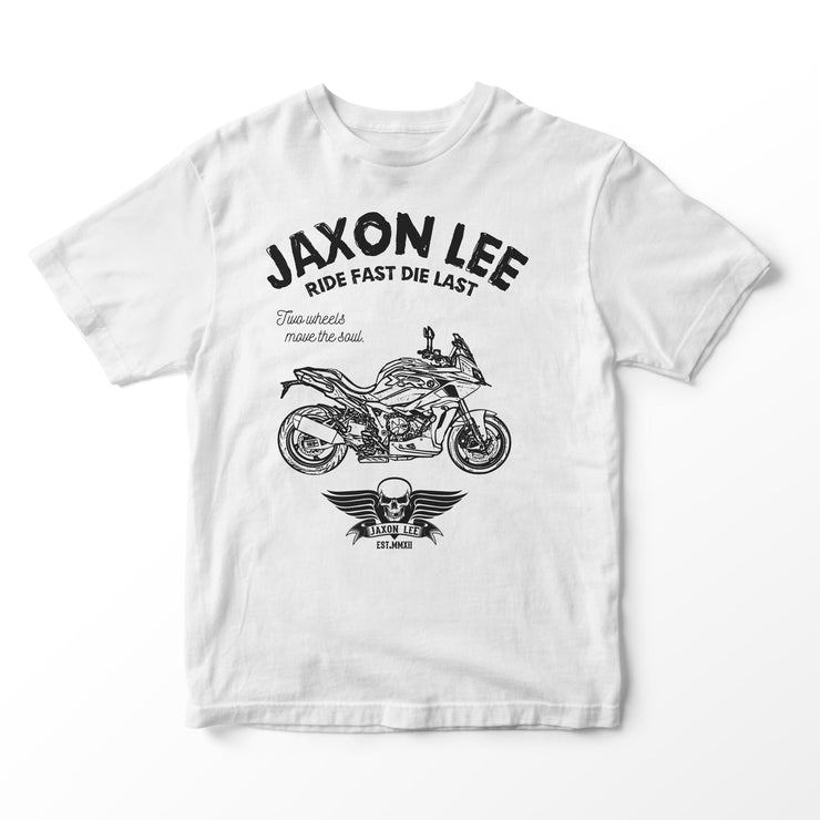 JL Ride Illustration for a BMW S1000XR 2021 Motorbike fan T-shirt