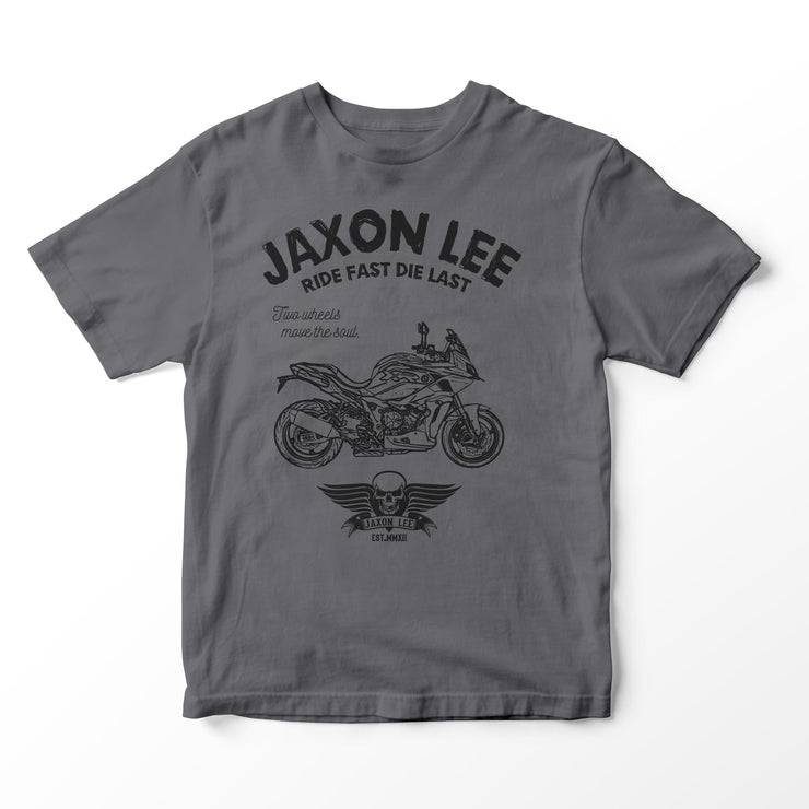 JL Ride Illustration for a BMW S1000XR 2021 Motorbike fan T-shirt