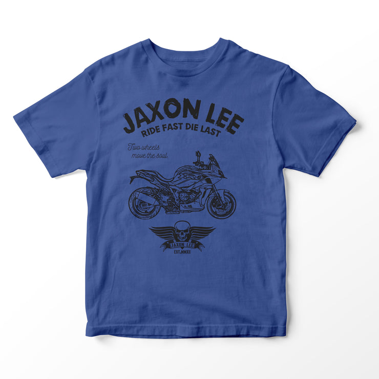 JL Ride Illustration for a BMW S1000XR 2021 Motorbike fan T-shirt