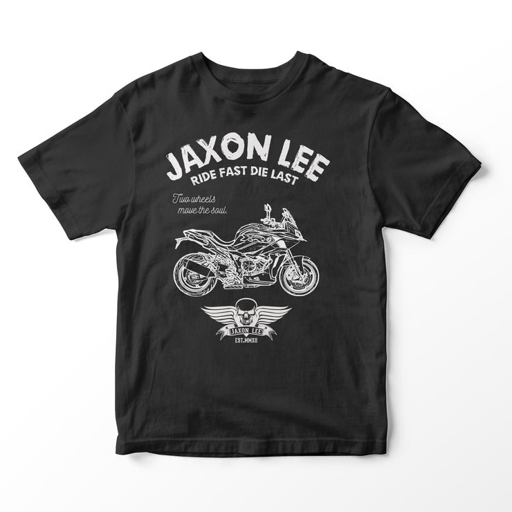 JL Ride Illustration for a BMW S1000XR 2021 Motorbike fan T-shirt