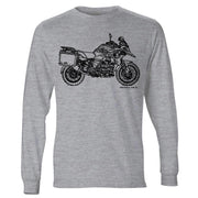 JL Illustration For A BMW R1200GS 2017 Motorbike Fan LS-Tshirt