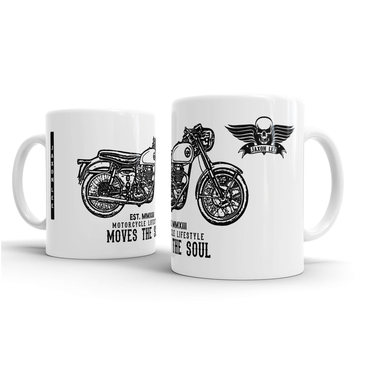 JL Illustration For A BSA Goldstar Motorbike Fan – Gift Mug