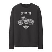 JL Basic Illustration for a BSA Golden Flash Motorbike fan Jumper