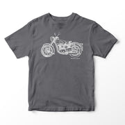 JL Illustration For A BSA Golden Flash Motorbike Fan T-shirt