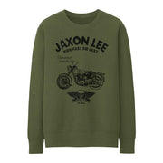 JL Ride Illustration for a BSA Golden Flash Motorbike fan Jumper