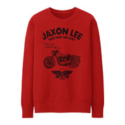 JL Ride Illustration for a BSA Golden Flash Motorbike fan Jumper