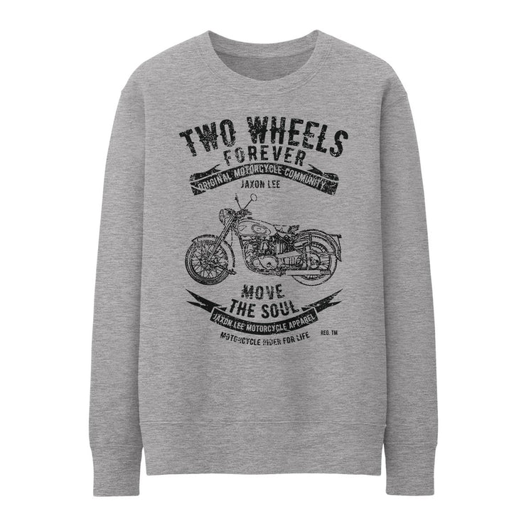 JL Soul Illustration for a BSA Golden Flash Motorbike fan Jumper