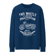 JL Soul Illustration for a BSA Golden Flash Motorbike fan Jumper