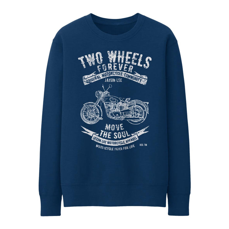 JL Soul Illustration for a BSA Golden Flash Motorbike fan Jumper
