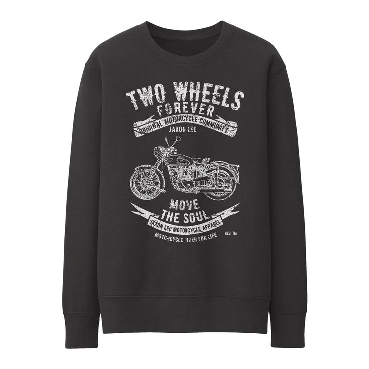 JL Soul Illustration for a BSA Golden Flash Motorbike fan Jumper