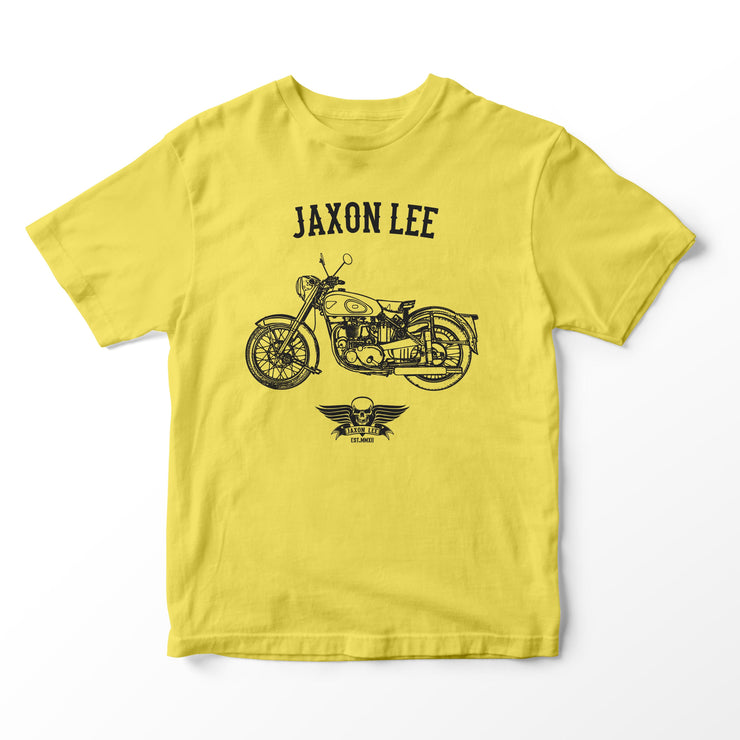 JL Basic Illustration for a BSA Golden Flash Motorbike fan T-shirt