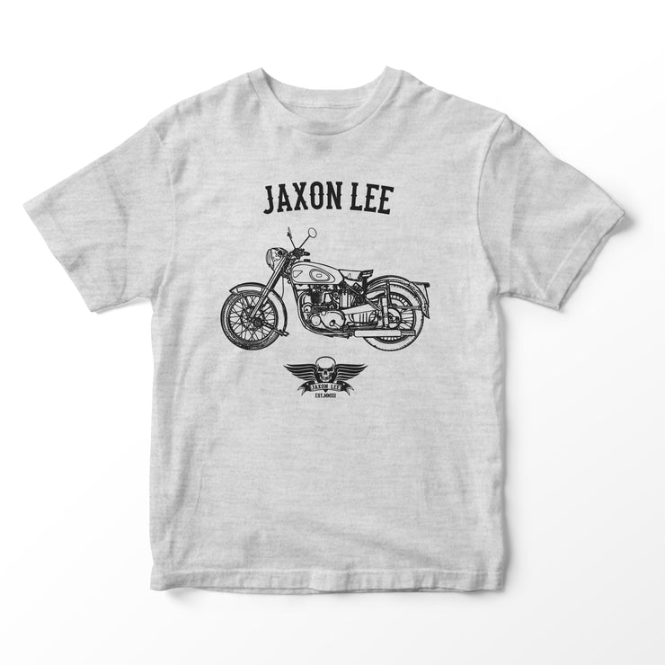 JL Basic Illustration for a BSA Golden Flash Motorbike fan T-shirt