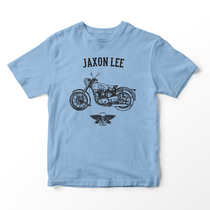 JL Basic Illustration for a BSA Golden Flash Motorbike fan T-shirt