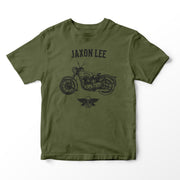JL Basic Illustration for a BSA Golden Flash Motorbike fan T-shirt