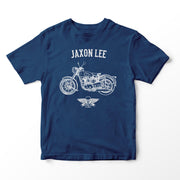 JL Basic Illustration for a BSA Golden Flash Motorbike fan T-shirt