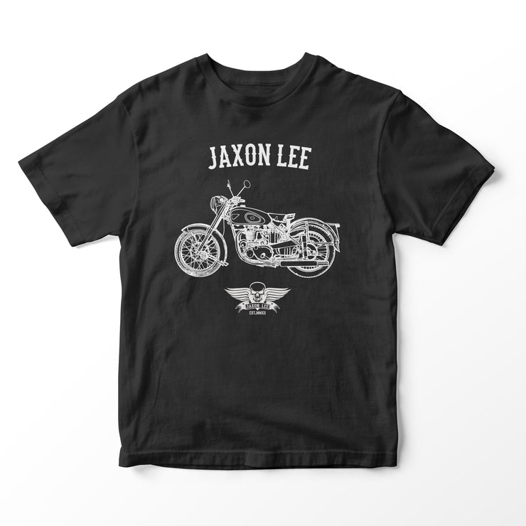 JL Basic Illustration for a BSA Golden Flash Motorbike fan T-shirt