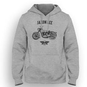 Jaxon Lee Art Hood aimed at fans of BSA Golden Flash Motorbike