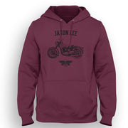 Jaxon Lee Art Hood aimed at fans of BSA Golden Flash Motorbike