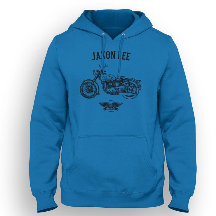 Jaxon Lee Art Hood aimed at fans of BSA Golden Flash Motorbike