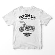 JL Ride Illustration for a BSA Golden Flash Motorbike fan T-shirt
