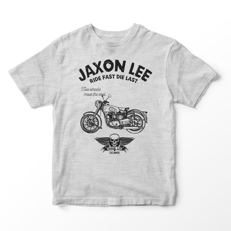 JL Ride Illustration for a BSA Golden Flash Motorbike fan T-shirt