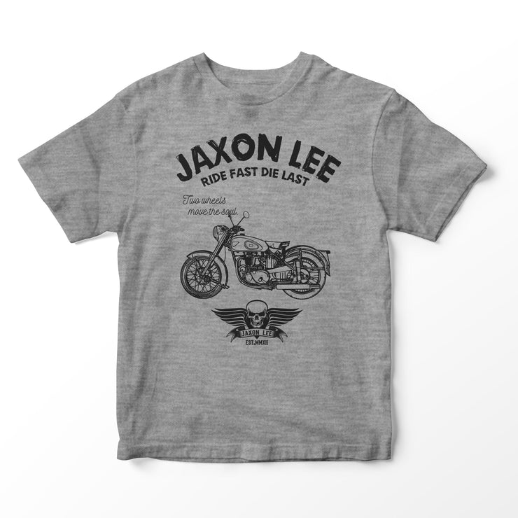 JL Ride Illustration for a BSA Golden Flash Motorbike fan T-shirt