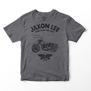 JL Ride Illustration for a BSA Golden Flash Motorbike fan T-shirt