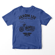 JL Ride Illustration for a BSA Golden Flash Motorbike fan T-shirt