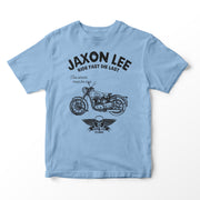 JL Ride Illustration for a BSA Golden Flash Motorbike fan T-shirt