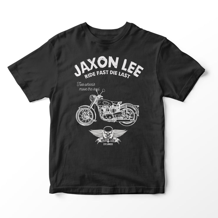 JL Ride Illustration for a BSA Golden Flash Motorbike fan T-shirt