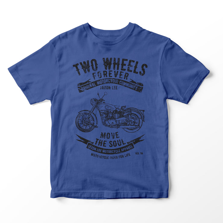 JL Soul Illustration for a BSA Golden Flash Motorbike fan T-shirt