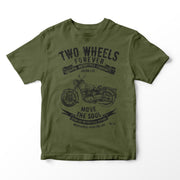 JL Soul Illustration for a BSA Golden Flash Motorbike fan T-shirt