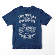 JL Soul Illustration for a BSA Golden Flash Motorbike fan T-shirt