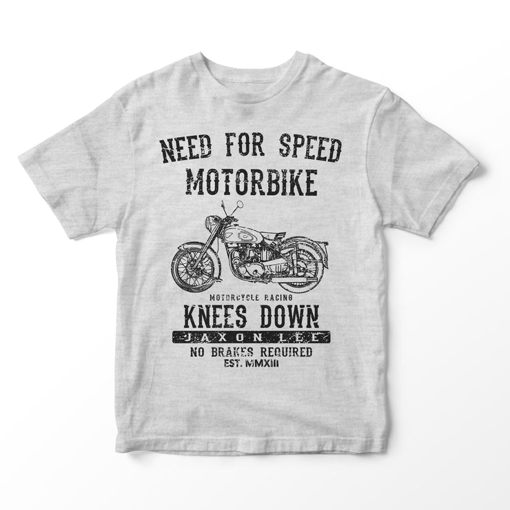 JL Speed Illustration for a BSA Golden Flash Motorbike fan T-shirt