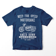 JL Speed Illustration for a BSA Golden Flash Motorbike fan T-shirt