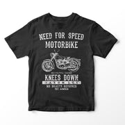 JL Speed Illustration for a BSA Golden Flash Motorbike fan T-shirt