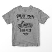 JL Ultimate Illustration for a BSA Golden Flash Motorbike fan T-shirt