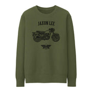 JL Basic Illustration for a BSA Goldstar Motorbike fan Jumper