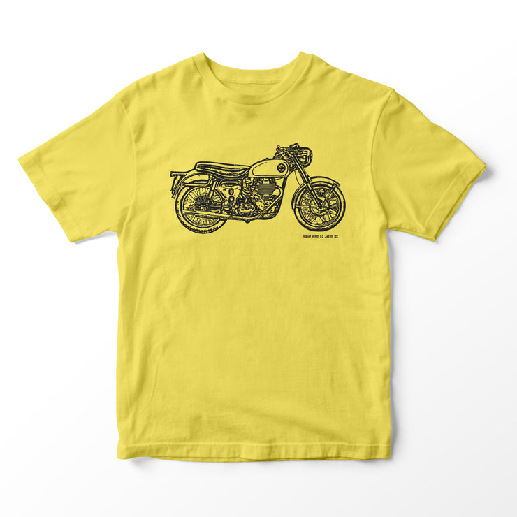 JL Illustration For A BSA Goldstar Motorbike Fan T-shirt