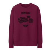 JL Basic Illustration for a BSA Goldstar Motorbike fan Jumper