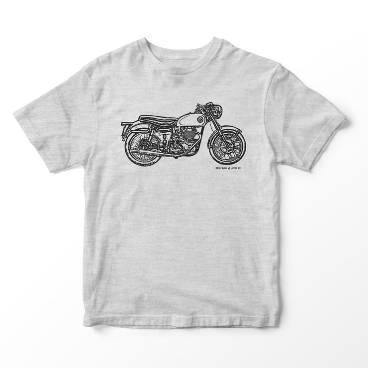 JL Illustration For A BSA Goldstar Motorbike Fan T-shirt